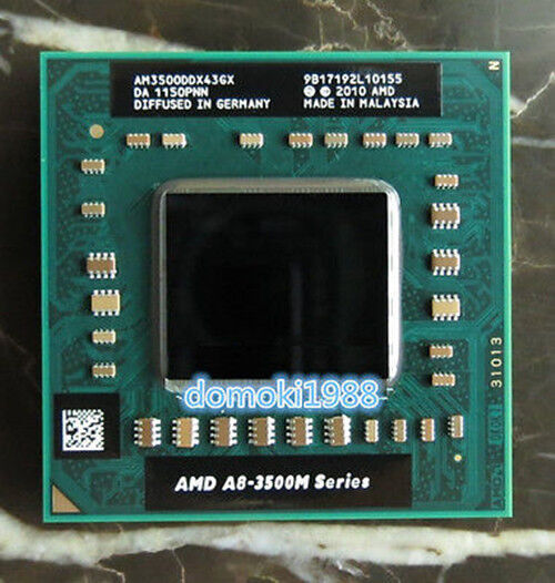 AMD 4 Core A8-3500M A8-3520M A8-3510MX A8-3530MX A8-3550MX Socket FS1 Laptop CPU AMD 4 Core A8-3500M A8-3520M A8-3510MX A8-3530MX A8-3550MX Socket FS1 Laptop CPU