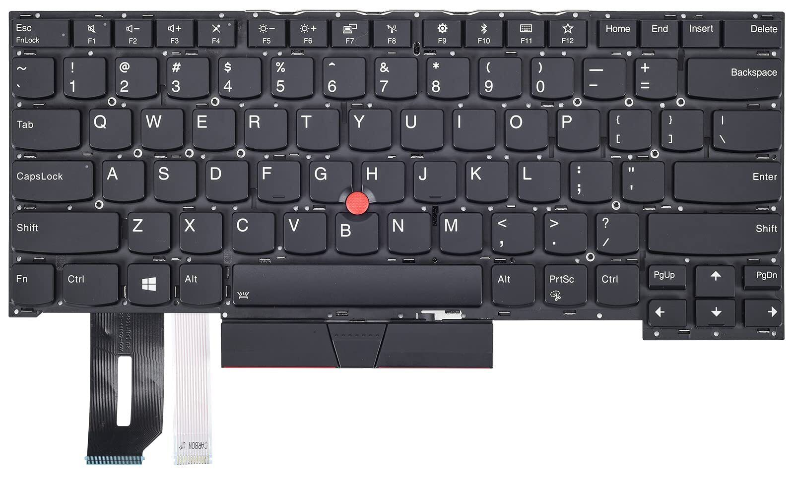 Replacement Keyboard for Lenovo Thinkpad T490s T495 T495s, T14s Gen 1 & T14s ...