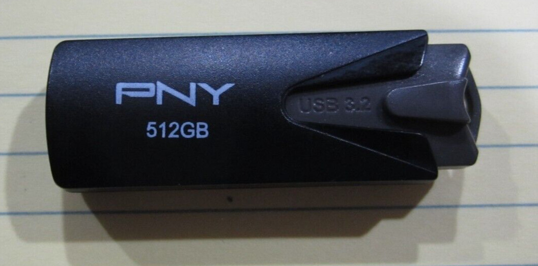 512GB PNY  Flash Drive  Memory, Pen Drive, USB Stick