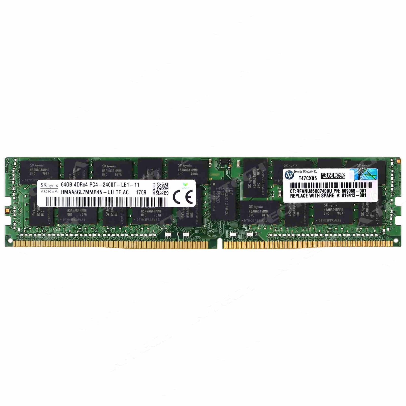 HP 64GB DDR4-2400 LRDIMM 805358-B21 819413-001 809085-091 HPE Server Memory RAM