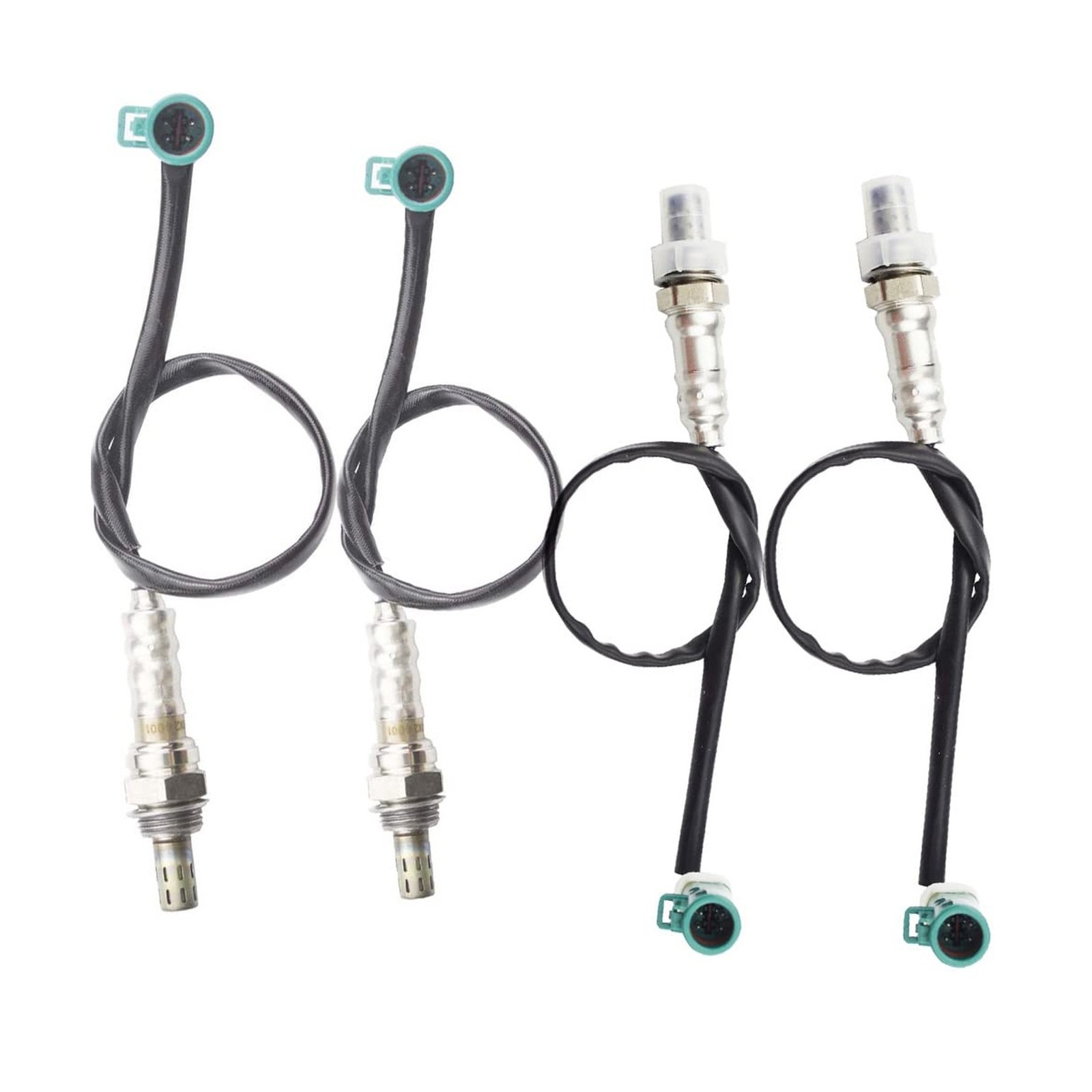 4PCS Oxygen Sensor 1 & 2 for 1999-2008 Ford Expedition 4.6L/5.4L Upstream + D... 4PCS Oxygen Sensor 1 & 2 for 1999-2008 Ford Expedition 4.6L/5.4L Upstream + D...