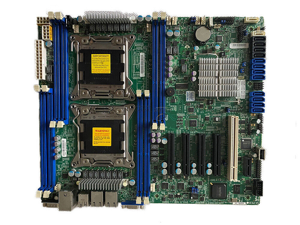Supermicro X9DRL-3F Motherboard LGA 2011 Intel 606 ATX DDR3 SATA3.0 VGA tested