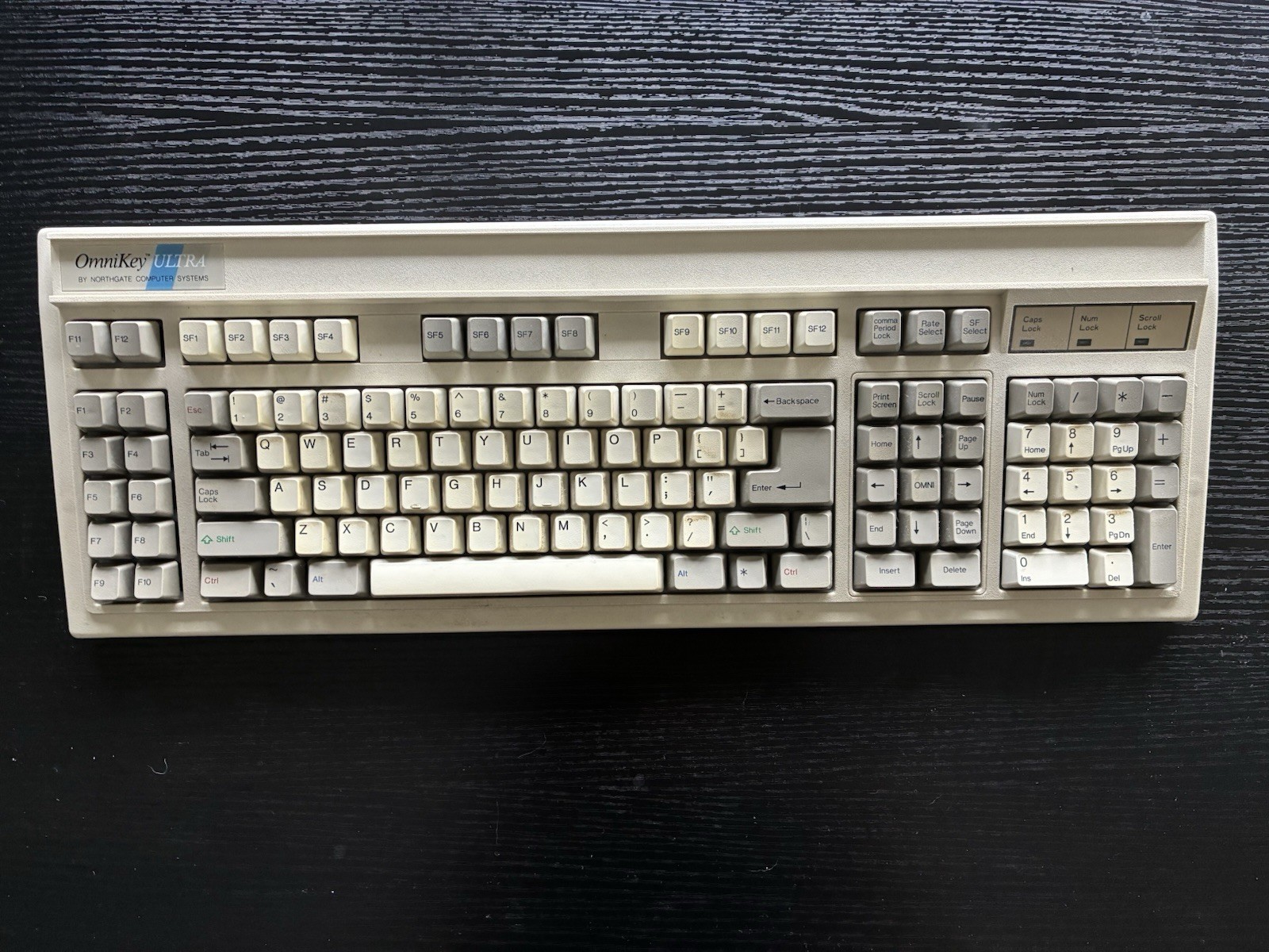 Vintage Computer Keyboard Northgate OMNIKEY Ultra