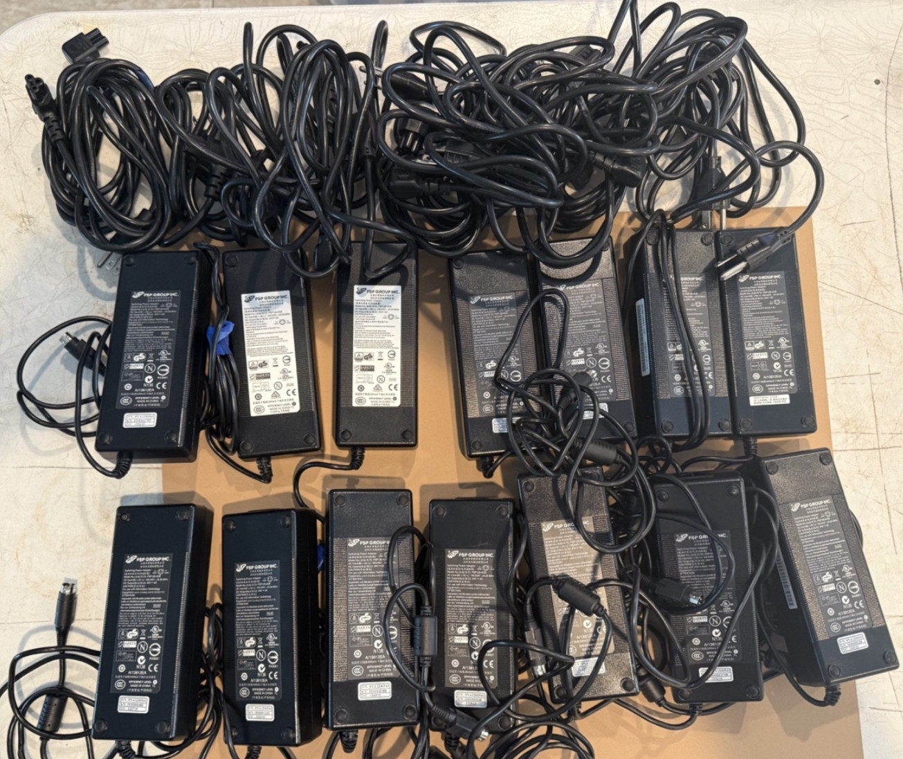 (Lot of 14) 4pin Genuine FSP FSP120-ACB Power Supply AC Adapter Charger 24V 5A (Lot of 14) 4pin Genuine FSP FSP120-ACB Power Supply AC Adapter Charger 24V 5A