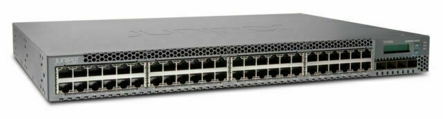 Juniper Networks Ex3300-48t 48 Port Gigabit 4x 10 GbE SPF Ports Switch
