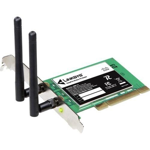 Linksys PCI Wireless WiFi Card Intel Dual Band Network Adapter For Desktop Cisco