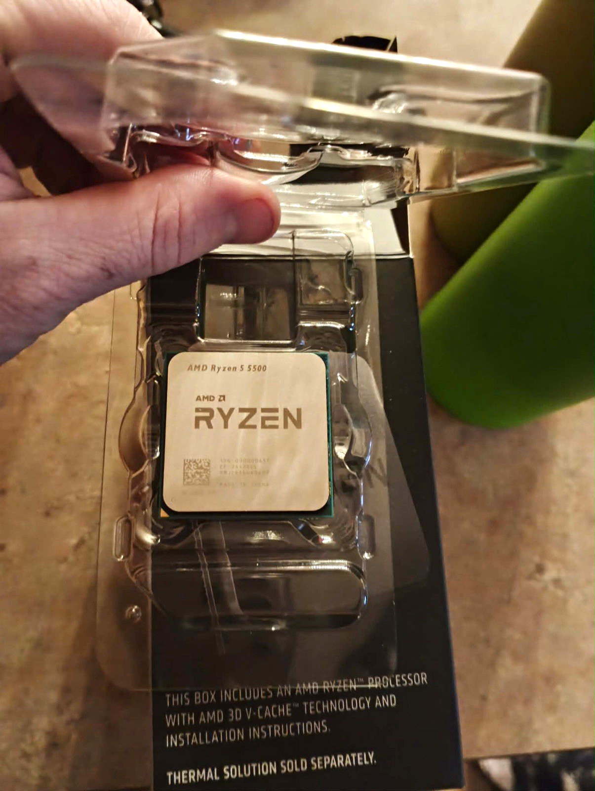 AMD Ryzen 5 5500 CPU Processor With Free Carbice Ice Pad and Single Tower Cooler AMD Ryzen 5 5500 CPU Processor With Free Carbice Ice Pad and Single Tower Cooler