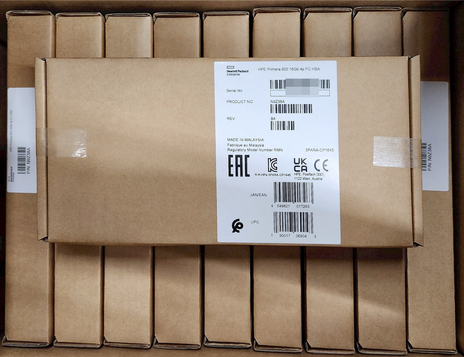 NEW HPE Primera 600 4-port 16Gb Fibre Channel Host Bus Adapter N9Z38A P00764-001 NEW HPE Primera 600 4-port 16Gb Fibre Channel Host Bus Adapter N9Z38A P00764-001