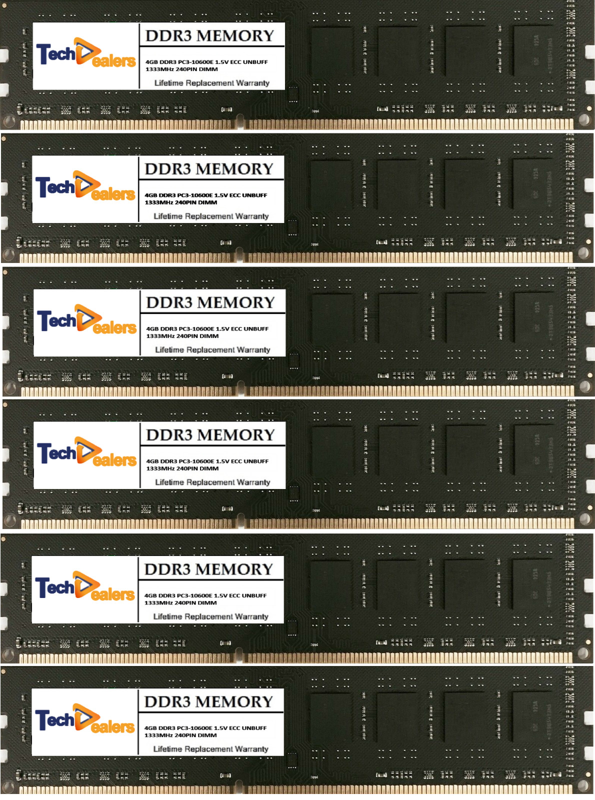 24GB (6 X4GB) DDR3 PC3-10600 ECC UNBUFFERED MEMORY FOR DELL PRECISION T3500 24GB (6 X4GB) DDR3 PC3-10600 ECC UNBUFFERED MEMORY FOR DELL PRECISION T3500