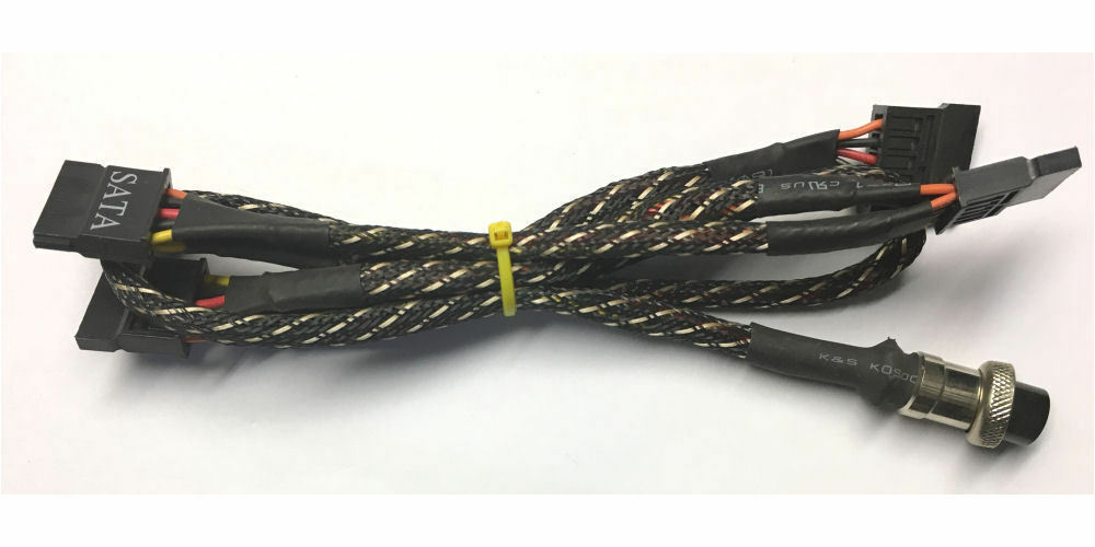 Kingwin 4 x SATA Power Connector Cable for ABT-1000MA1S, ABT-800MA1S, ABT-700MA1