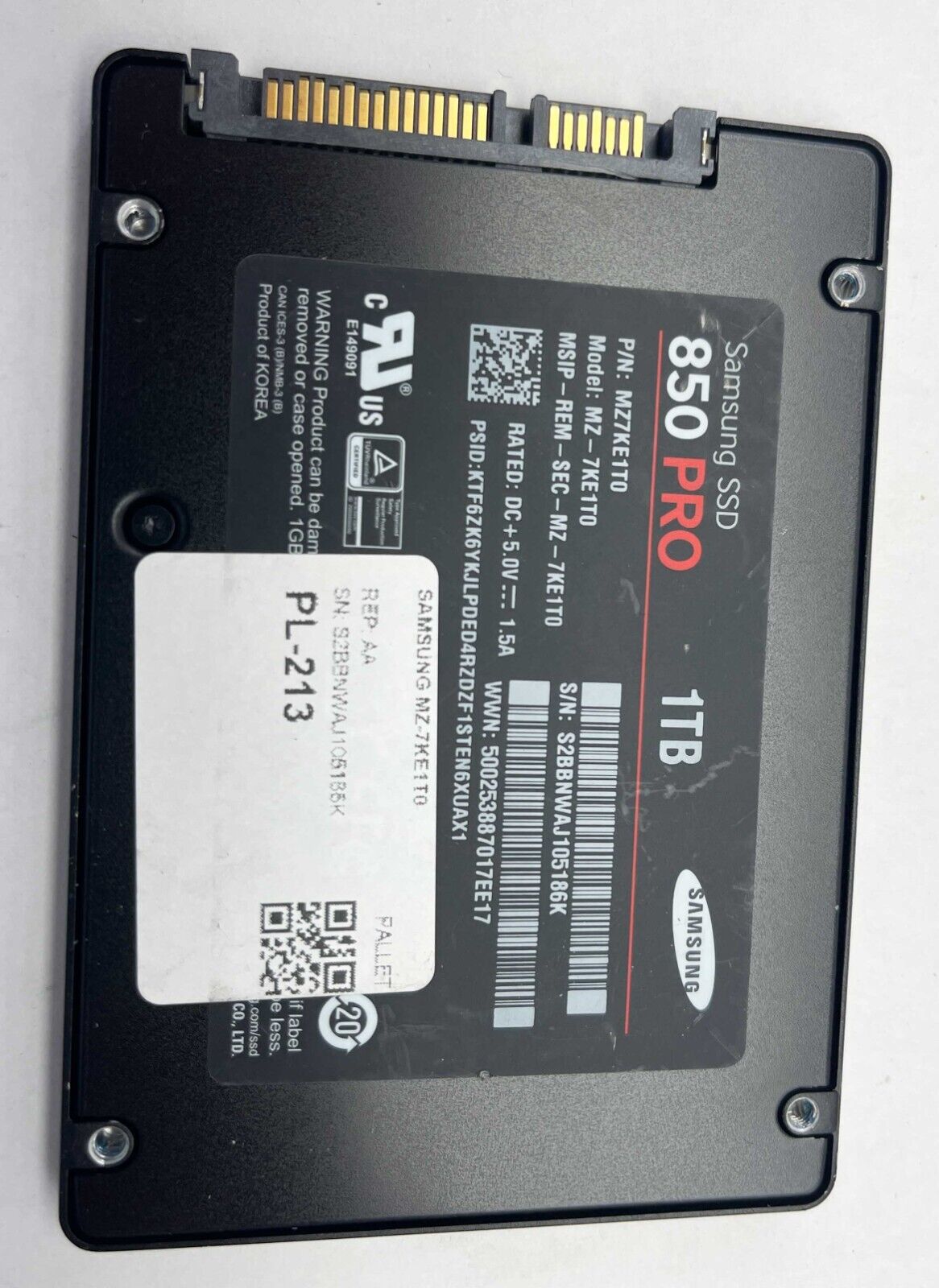 Samsung 850 PRO 1TB SSD 2.5\