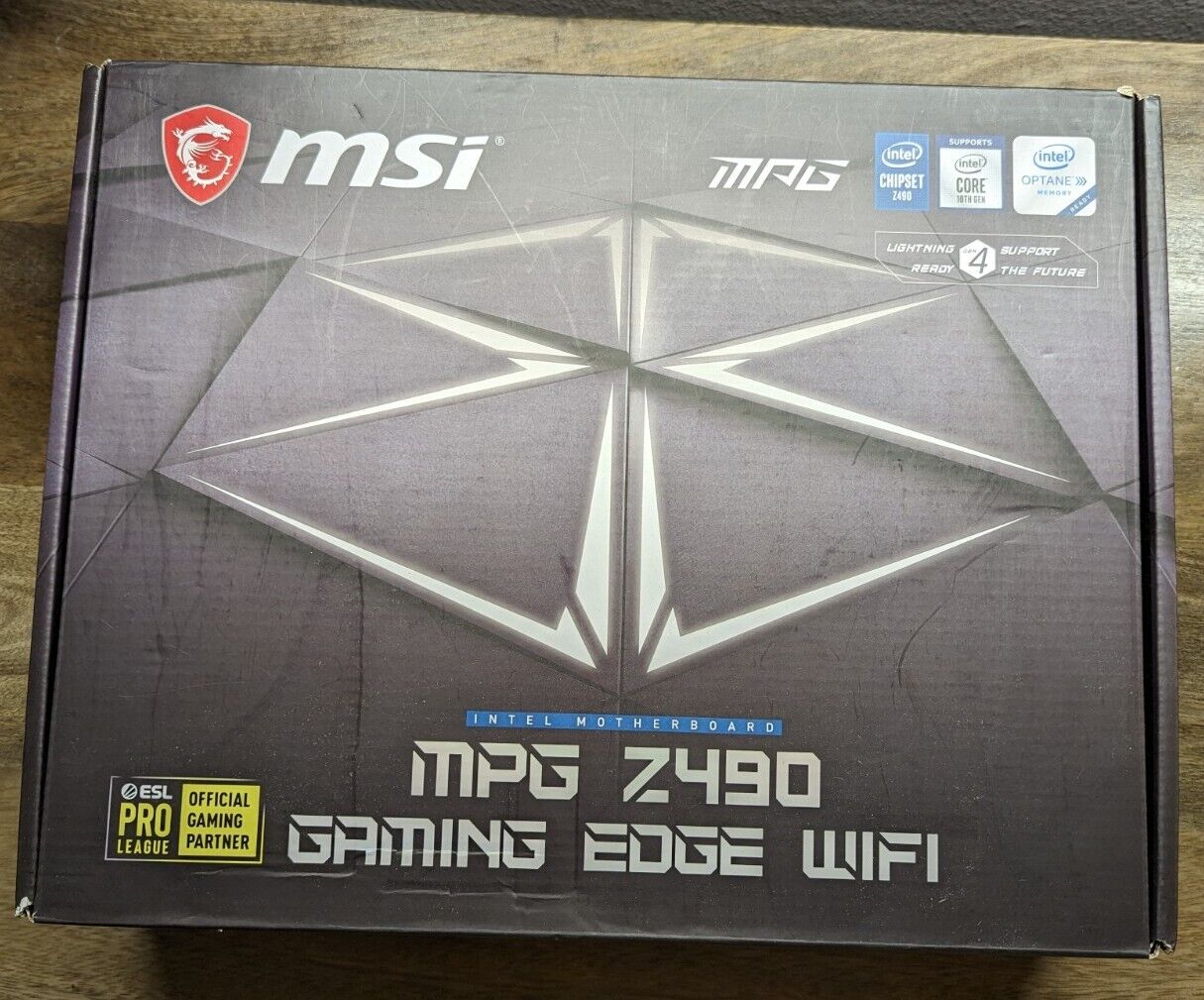 MSI MPG Z490 Gaming Edge WiFi LGA 1200 Intel ATX Motherboard