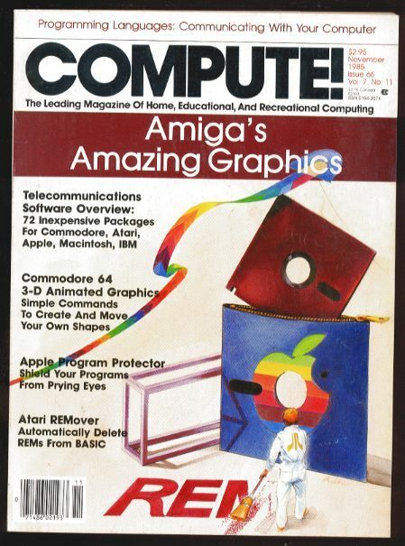 COMPUTE Magazine - November, 1985 - Commodore 64 / Amiga / Apple / Atari / etc.