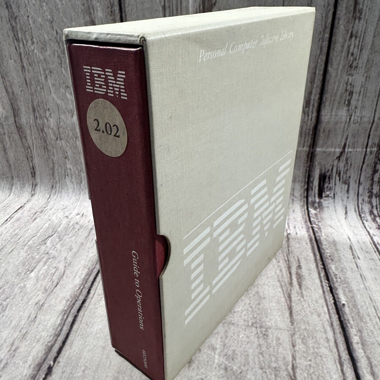 Vintage IBM Computer Software Guide to Operations version 2.02