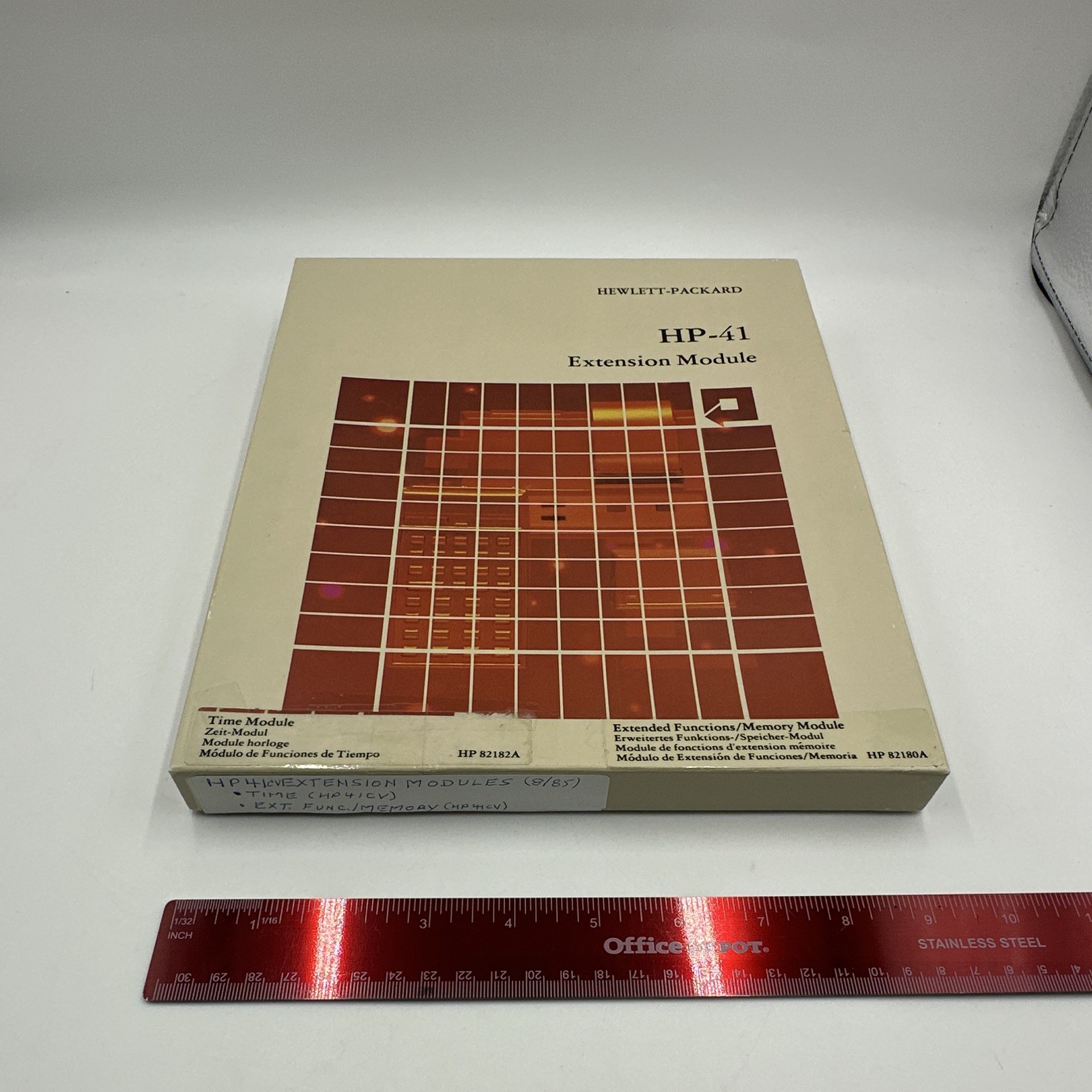 Vintage HP-41 Extension Module Box Set - HP 82182A Time Module Complete Lot Vintage HP-41 Extension Module Box Set - HP 82182A Time Module Complete Lot