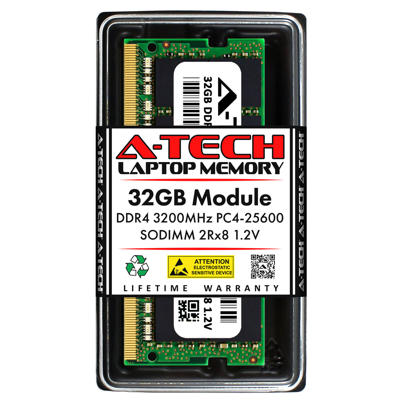 32GB DDR4-3200 ASRock Server 1U2-X570/2T 1U-Open19-N19 SKU Rv2 Memory RAM