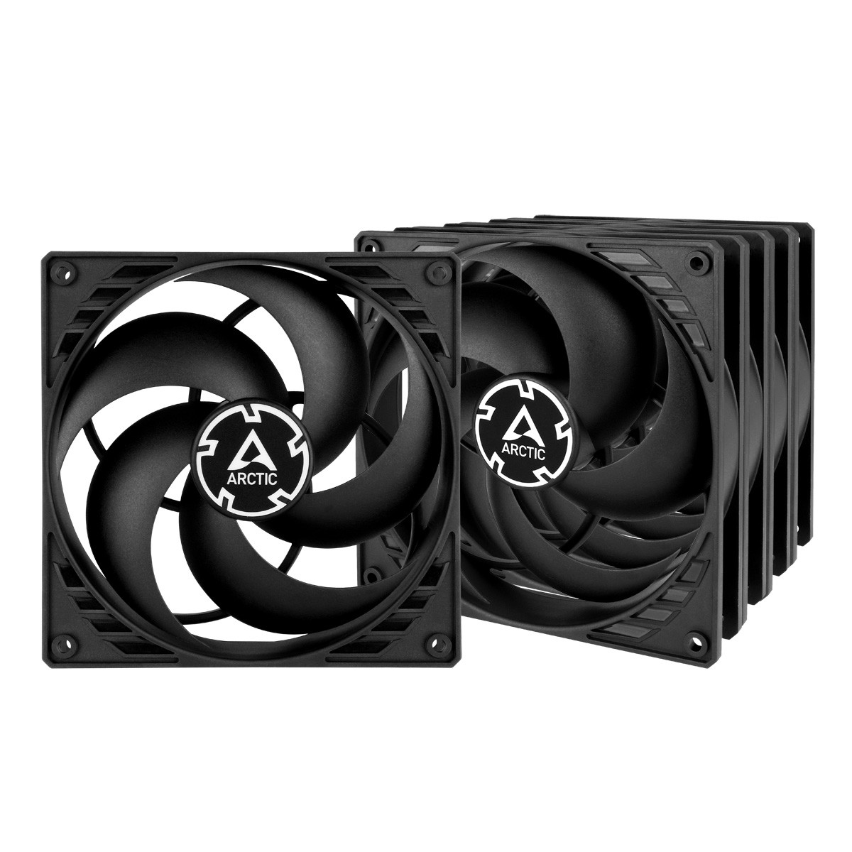 ARCTIC P14 (Black) 5 Pack 140 mm Case Fan Pressure-optimised quiet motor PC ARCTIC P14 (Black) 5 Pack 140 mm Case Fan Pressure-optimised quiet motor PC