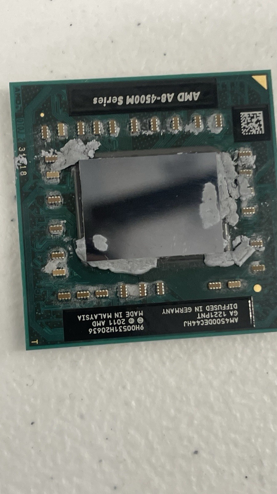 2011 AMD A8-4500M Series Processor AM4500DEC44HJ CPU FS1 x86 1.9 GHz / 2.8 GHz