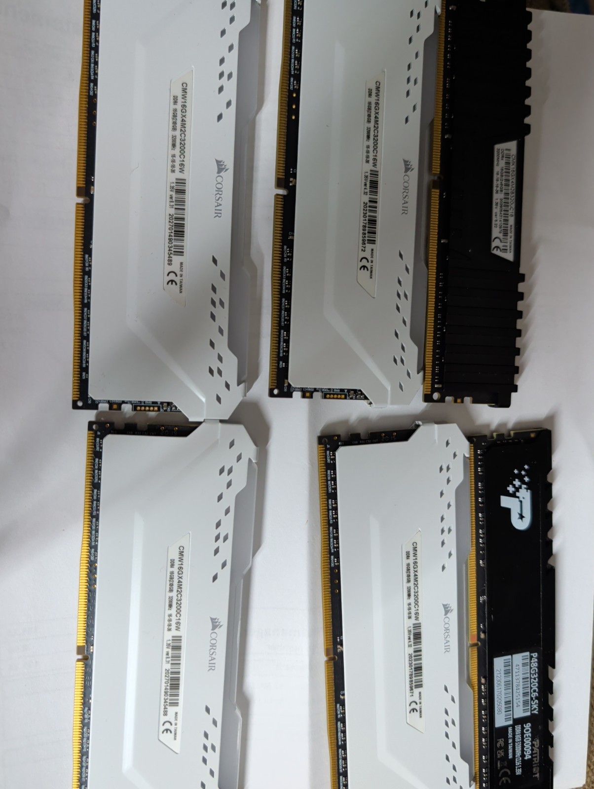 48 GB Total Ddr4 6x 8 GB Ram 48 GB Total Ddr4 6x 8 GB Ram