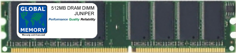 512MB DRAM DIMM RAM FOR JUNIPER SECURE SERVICES GATEWAY SSG140 (SSG-100-MEM-512)