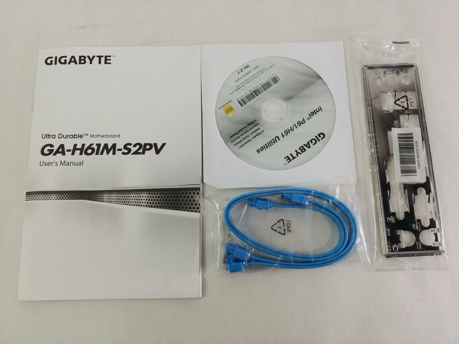 Gigabyte GA-H61M-S2PV Intel LGA 1155 DDR3 Desktop Motherboard Open Box