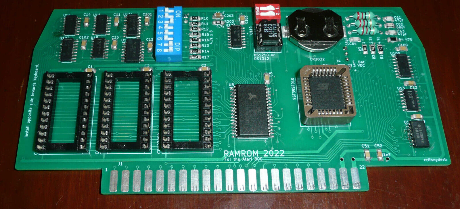 Atari 800 RAMROM 2023 Personality Card