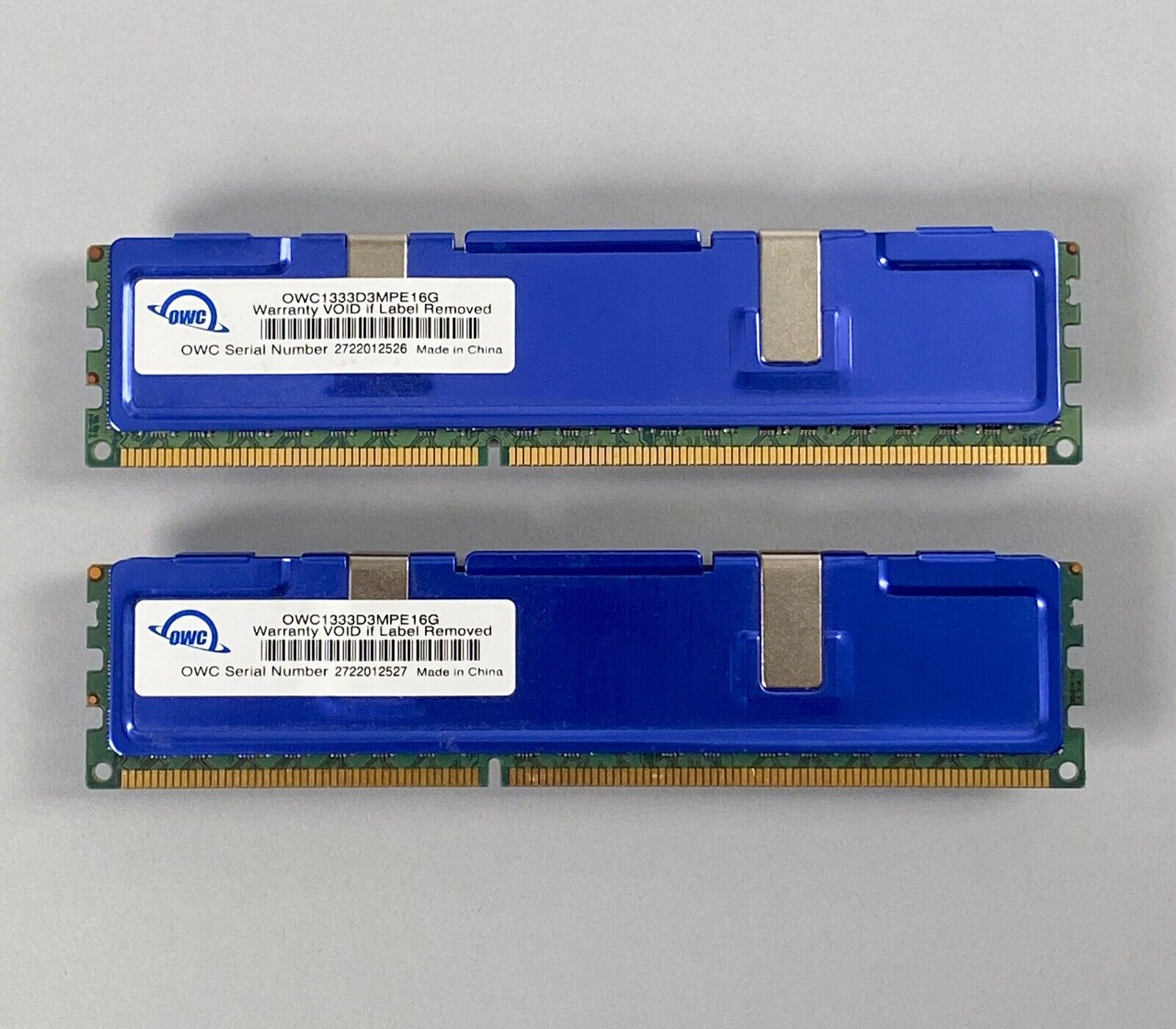 OWC RAM 2x 16GB / High Performance / 1333MHz DDR3 ECC SDRAM / 240 Pin / Mac Pro