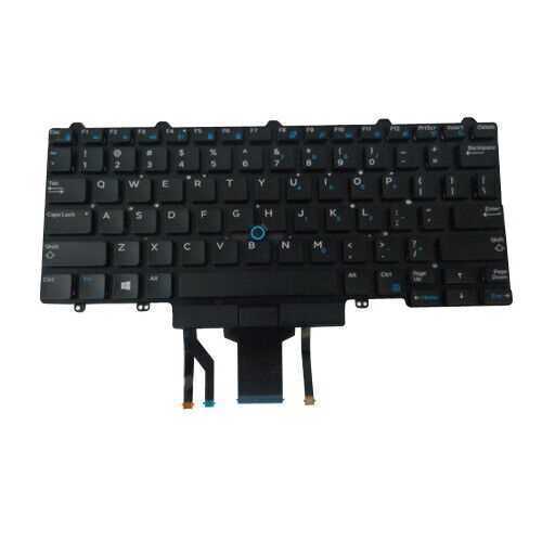 Genuine OEM Dell Latitude 5480 5490 7480 US Backlit Keyboard D19TR