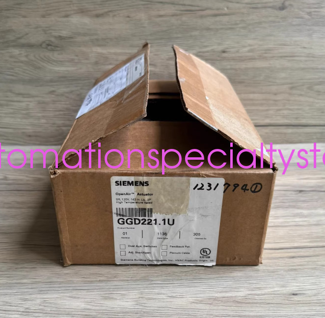 1PCS NEW SIEMENS GGD221.1U Damper actuator shipping Via DHL or Fedex 1PCS NEW SIEMENS GGD221.1U Damper actuator shipping Via DHL or Fedex