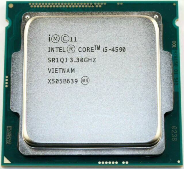 Intel Core i5-4590 Quad Core 3.3GHz-3.7GHz CPU Desktop Processor