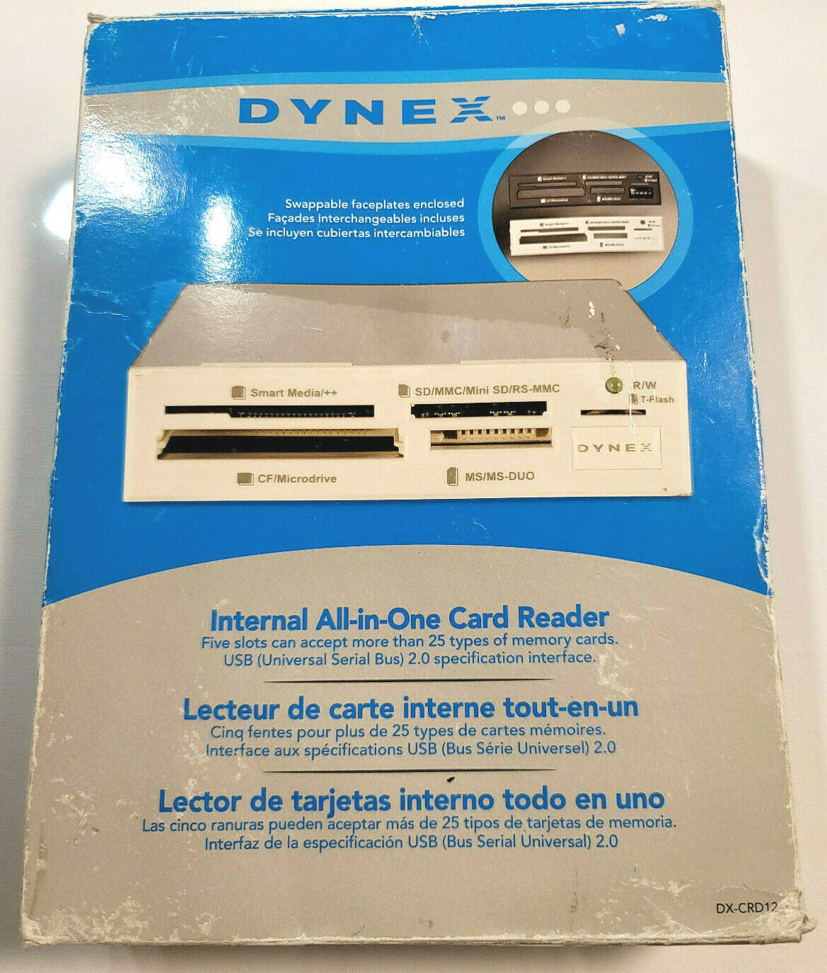DYNEX DX-CRD12 INTERNAL ALL-IN-ONE CARD READER FIVE SLOTS