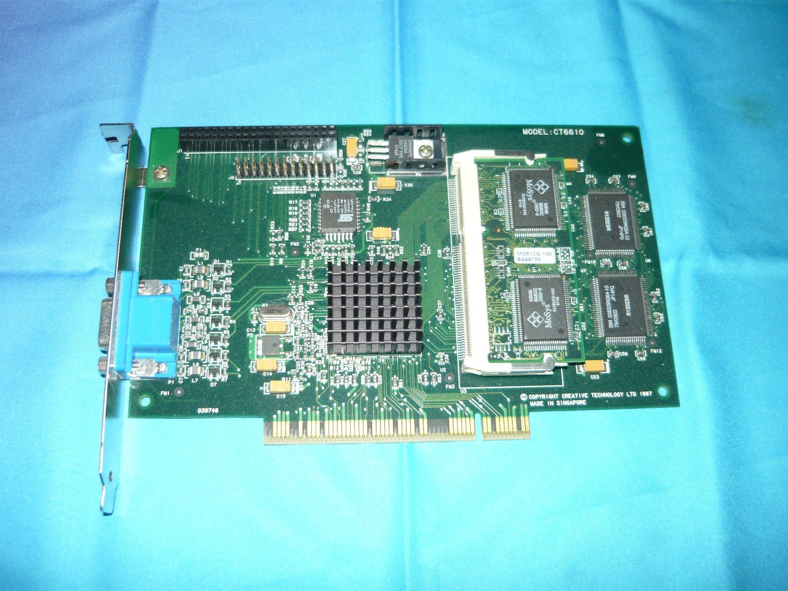 Vintage Creative Graphics Blaster Extreme PCI 4MB 3Dlabs Permedia 2 Used Vintage Creative Graphics Blaster Extreme PCI 4MB 3Dlabs Permedia 2 Used