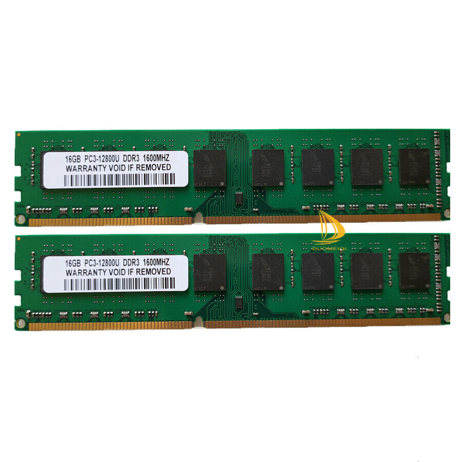 NEW 32GB 2x 16GB 2Rx4 PC3-12800 DDR3 1600MHz Desktop Memory DIMM RAM FO AMD Only