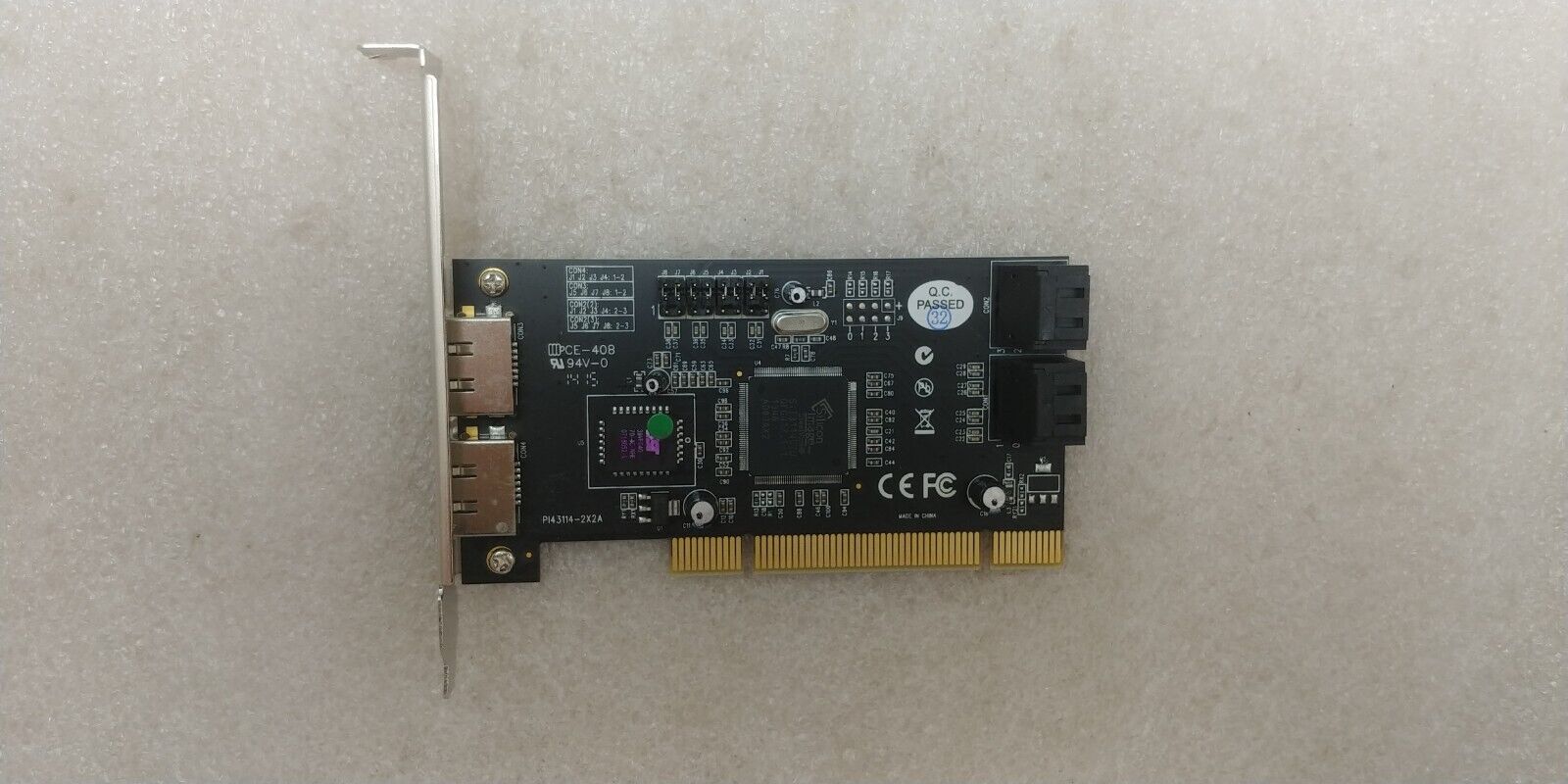 Genuine Silicon Image PI43114-2X2A 4-Port Internal SATA 2-Port External PCI Card