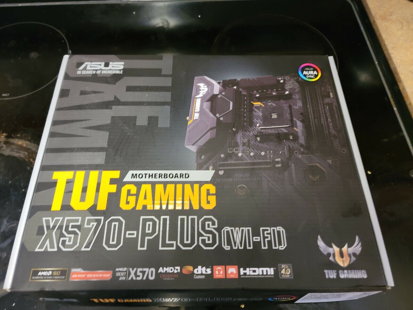 ASUS Tufgaming x570 plus Wifi AMD Am4 Processors 5000 series ready