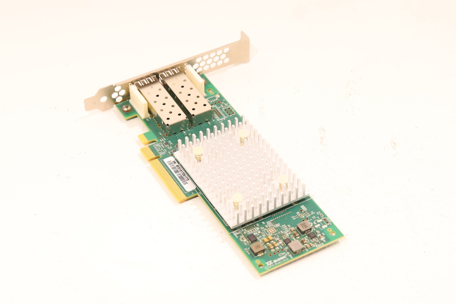 Lenovo QLE2692 Dual-Port 16GbE SFP PCIe x8 H/P Host Bus Adapter FRU P/N: 01KR586 Lenovo QLE2692 Dual-Port 16GbE SFP PCIe x8 H/P Host Bus Adapter FRU P/N: 01KR586