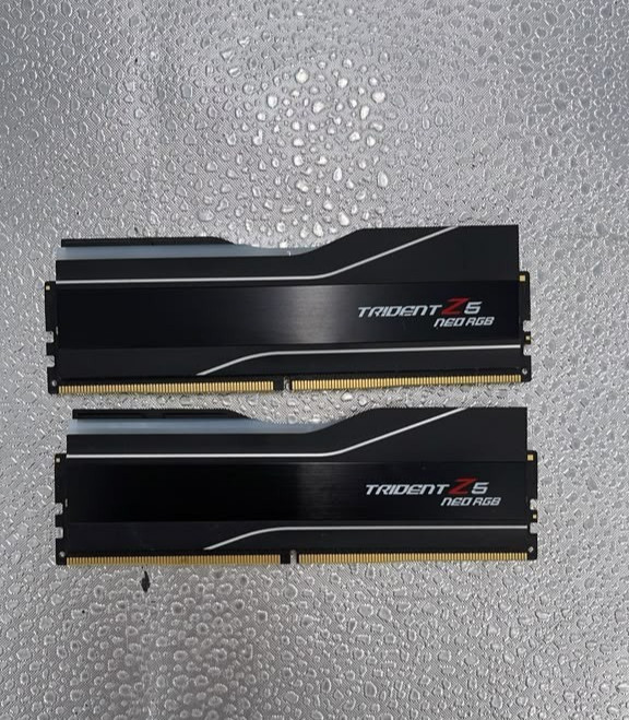 G.SKILL Trident Z5 NEO RGB 64GB (2x32GB) DDR5 6000MT/s CL30 RAM Matte Black