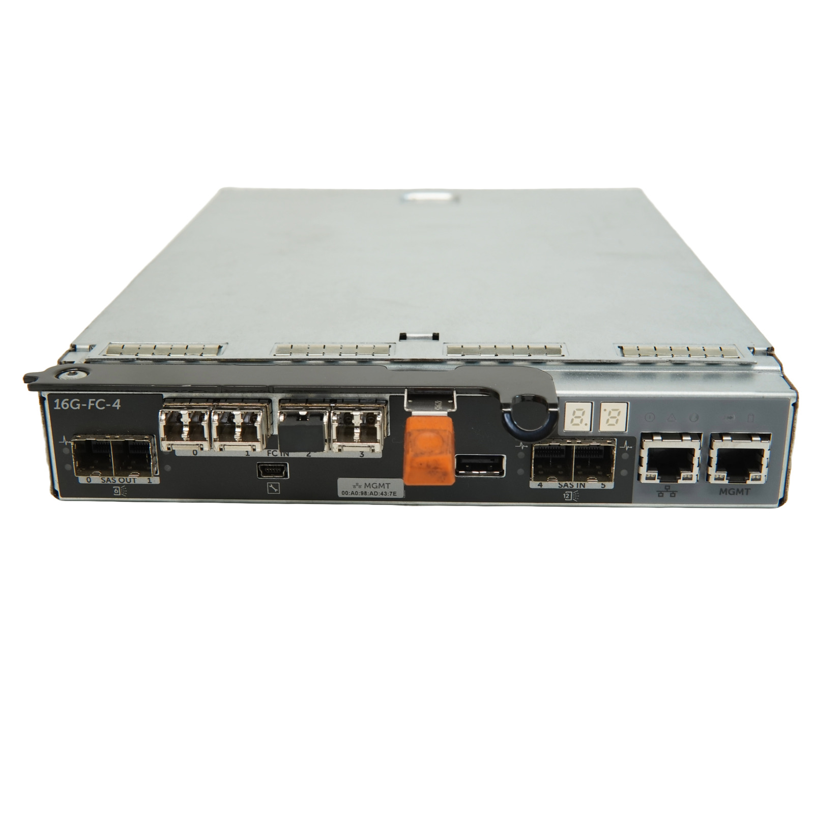 Dell 4-Port 16GB FC Raid Controller 02M007 DP/N 0HFPGK 111-02781+A0