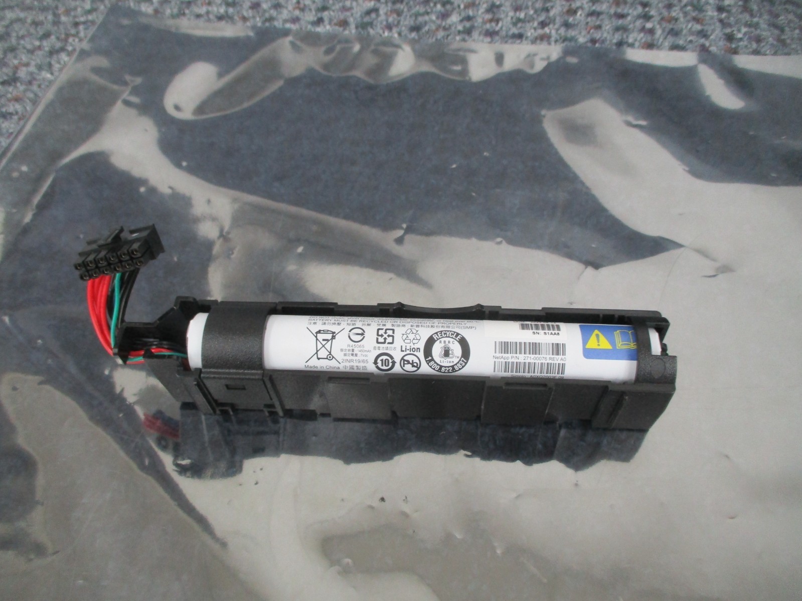 NetApp 271-00076 111-04913+A0 Battery for FAS2650 AFF A220 NetApp 271-00076 111-04913+A0 Battery for FAS2650 AFF A220