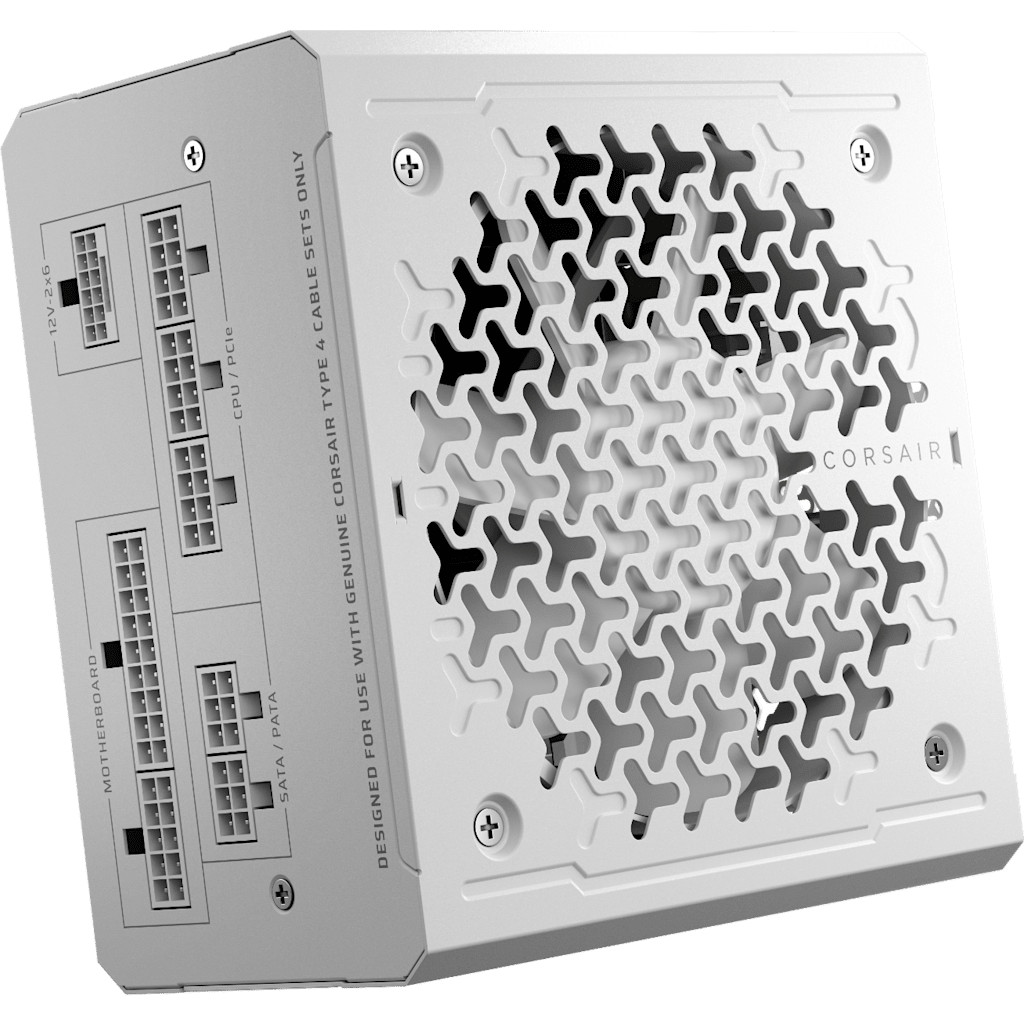 Corsair RM850e White 850W 80+ Gold Fully Modular ATX 3.1 PSU Certified Refurb Corsair RM850e White 850W 80+ Gold Fully Modular ATX 3.1 PSU Certified Refurb
