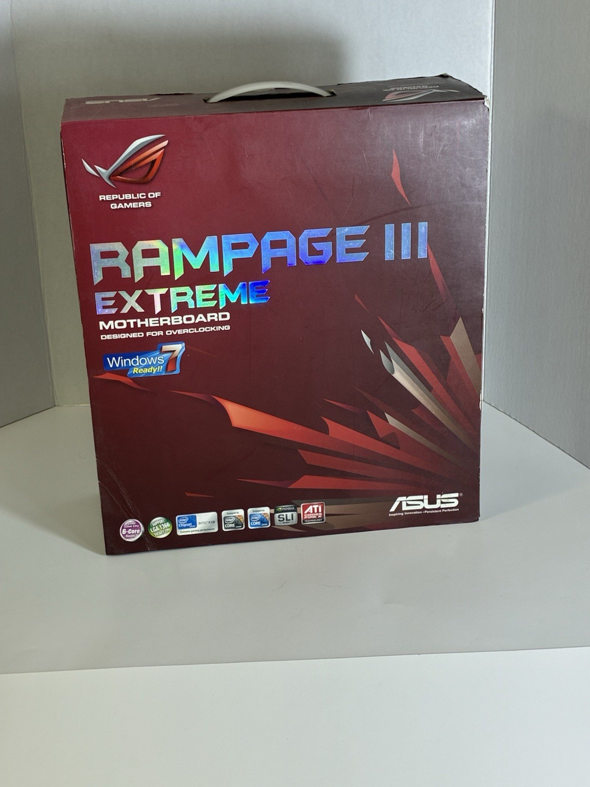 RAMPAGE III EXTREME LGA 1366 DDR3 24GB ATX Motherboard for ASUS Open Box RAMPAGE III EXTREME LGA 1366 DDR3 24GB ATX Motherboard for ASUS Open Box