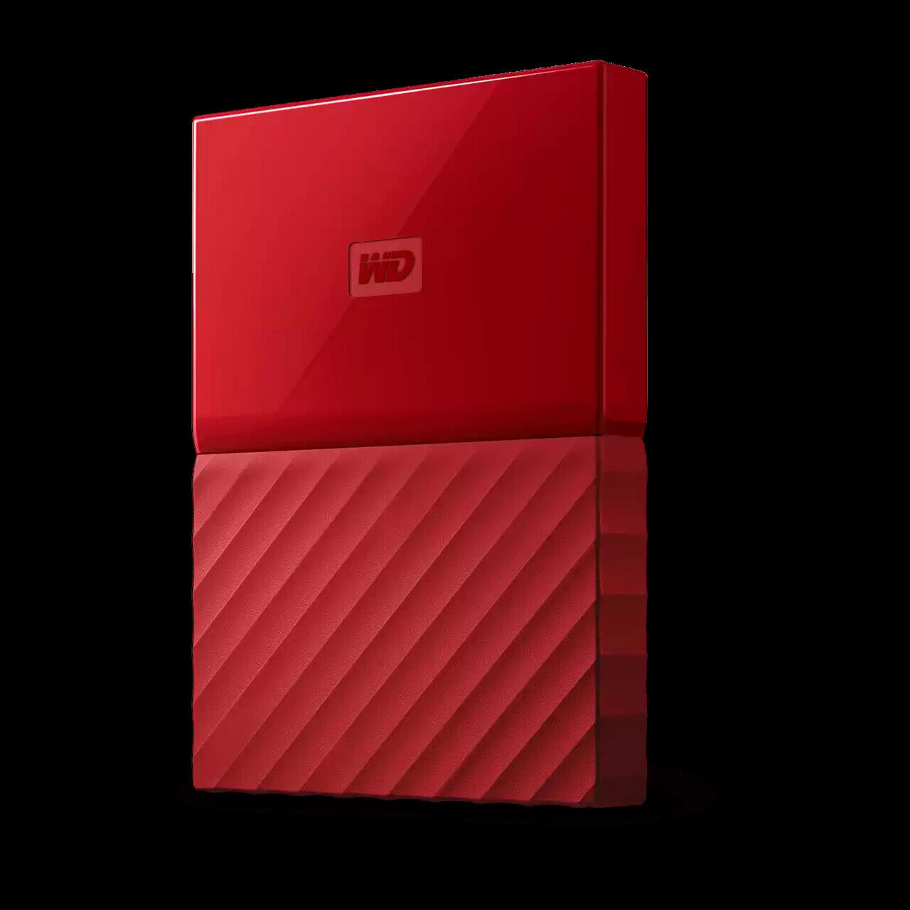 WD My Passport 1TB Certified Refurbished Portable Hard Drive Red