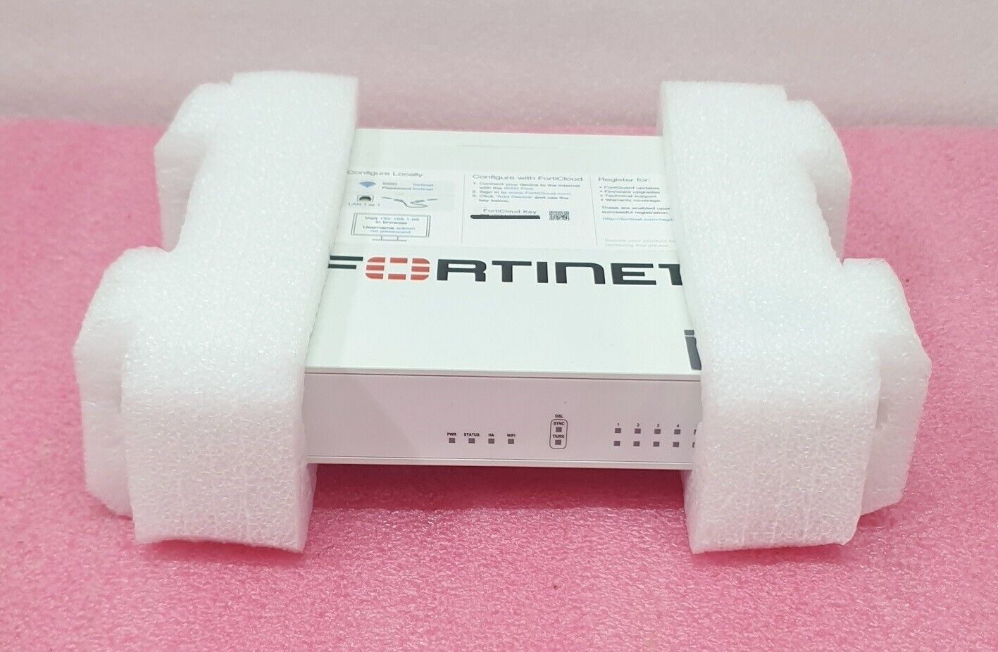 Fortinet FortiWifi-60E-DSL security appliances  FW60F-60E-DSL-I-BDL-950-36