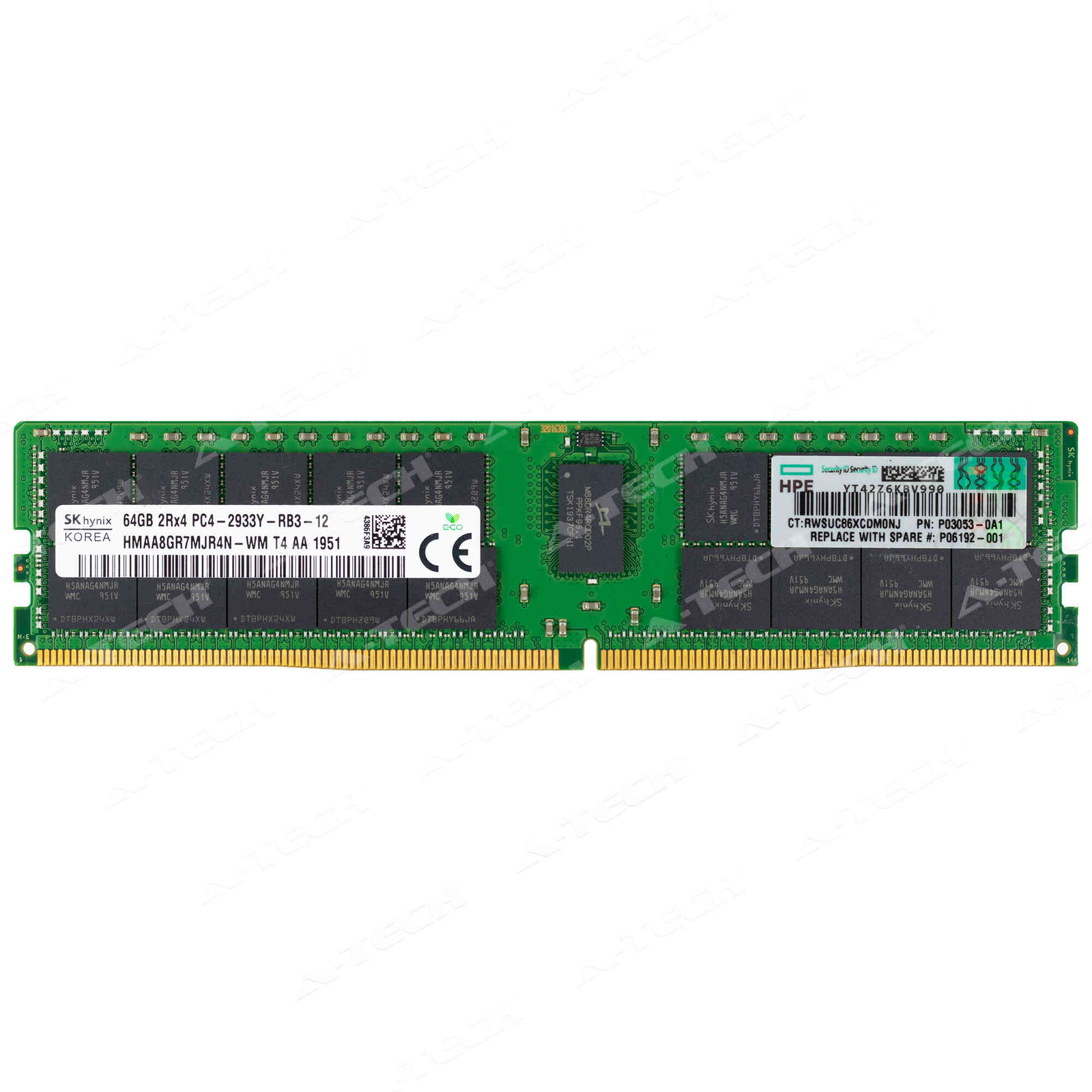 HP 64GB DDR4-2933 RDIMM P00930-B21 P06192-001 P03053-0A1 HPE Server Memory RAM