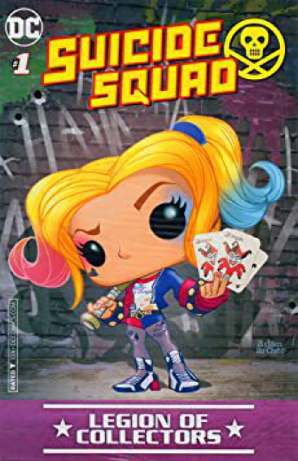 Suicide Squad #1 Legion of Collectors DC Comic Book Harley Quinn Exclusive Joker