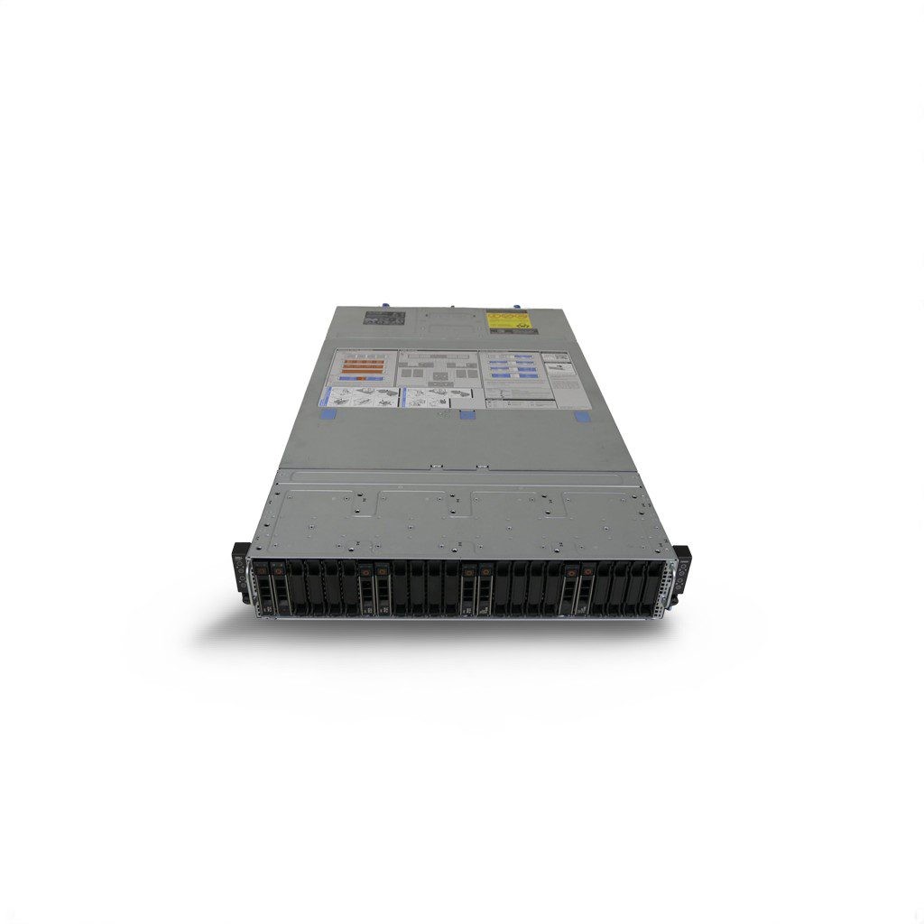 Dell Poweredge C6400 24x 2.5’’ 2x 2400W 4x C6420 Nodes H330 | 2x SFP | 8x Trays Dell Poweredge C6400 24x 2.5’’ 2x 2400W 4x C6420 Nodes H330 | 2x SFP | 8x Trays