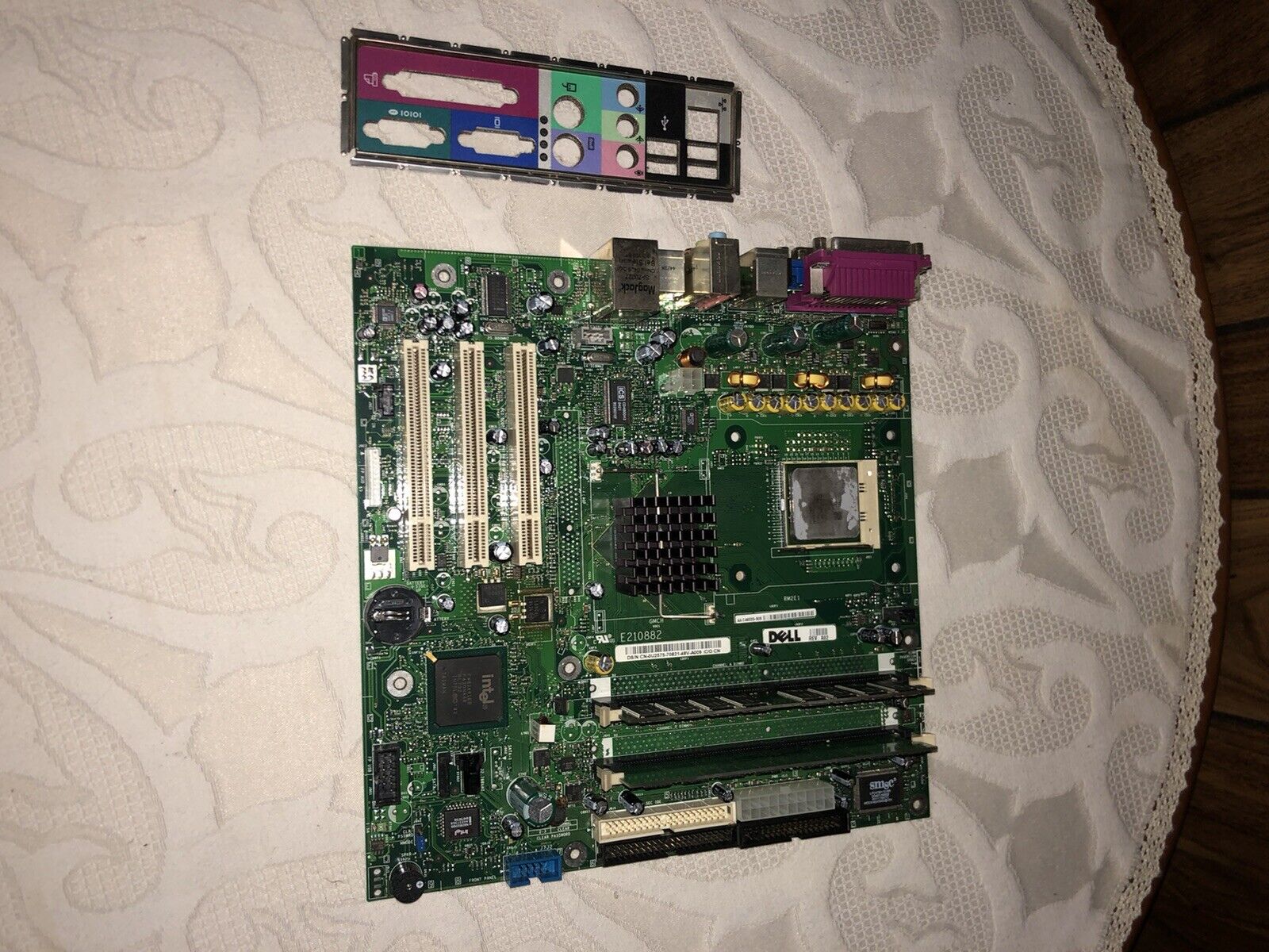 TESTED WORKING Dell Optiplex 170L Motherboard Vintage Gaming Combo, Need Cooler