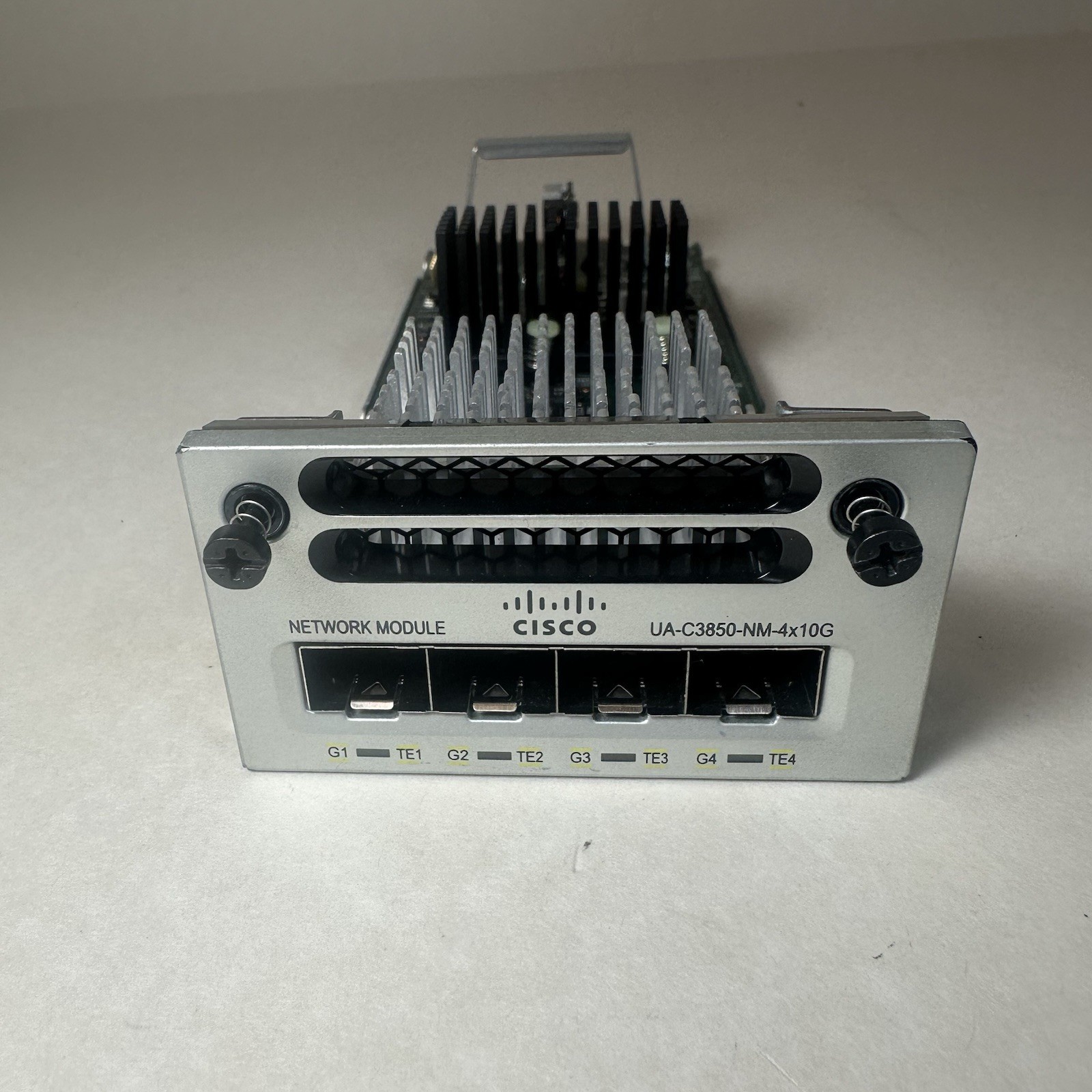 Cisco UA-C3850-NM-4x10G 4-Port 10 Gigabit Ethernet Network Module 3850 Series