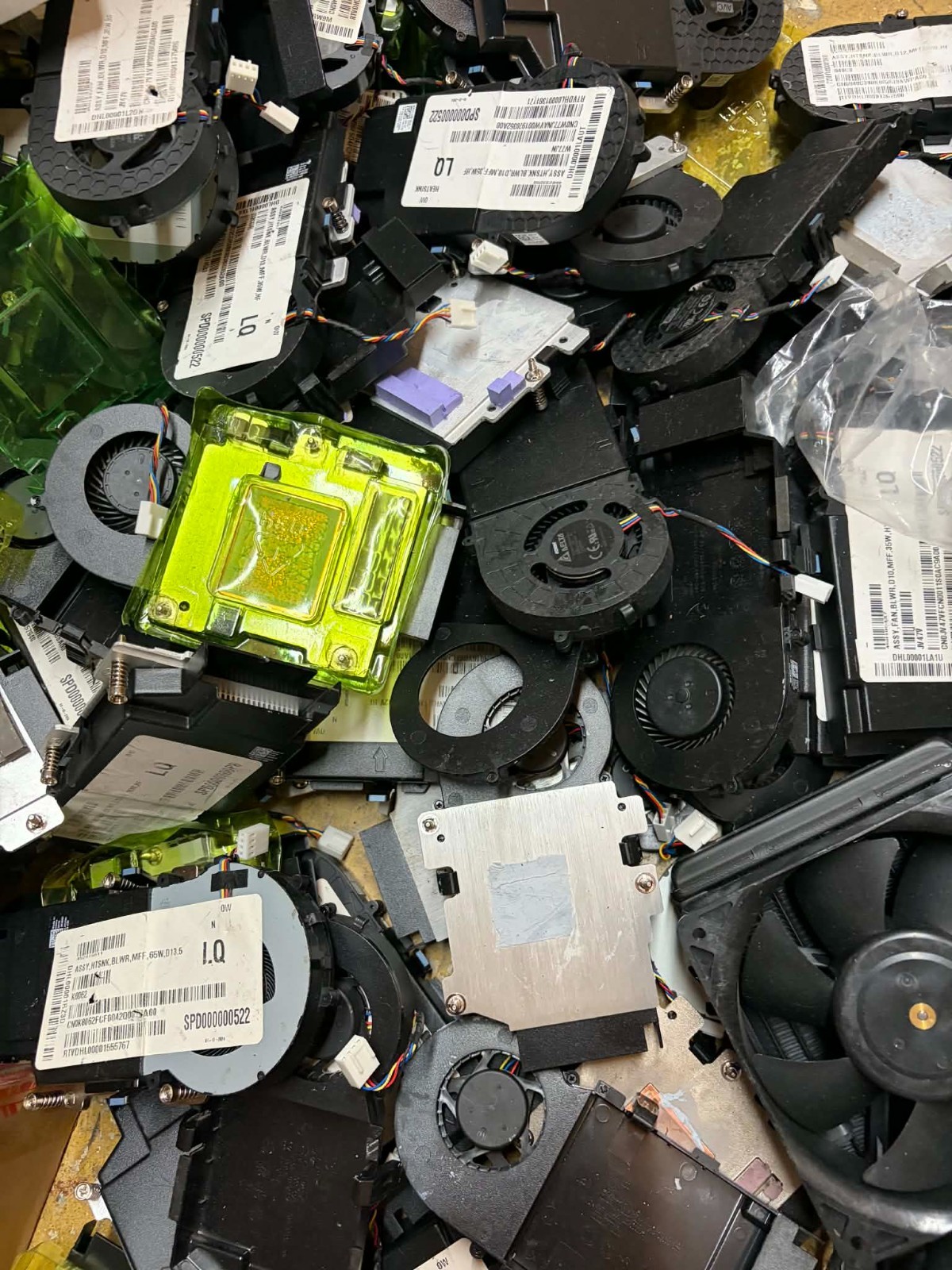 Wholesale Mixed Lot 100 Genuine Dell Optiplex MFF Heatsink Cooling Fan
