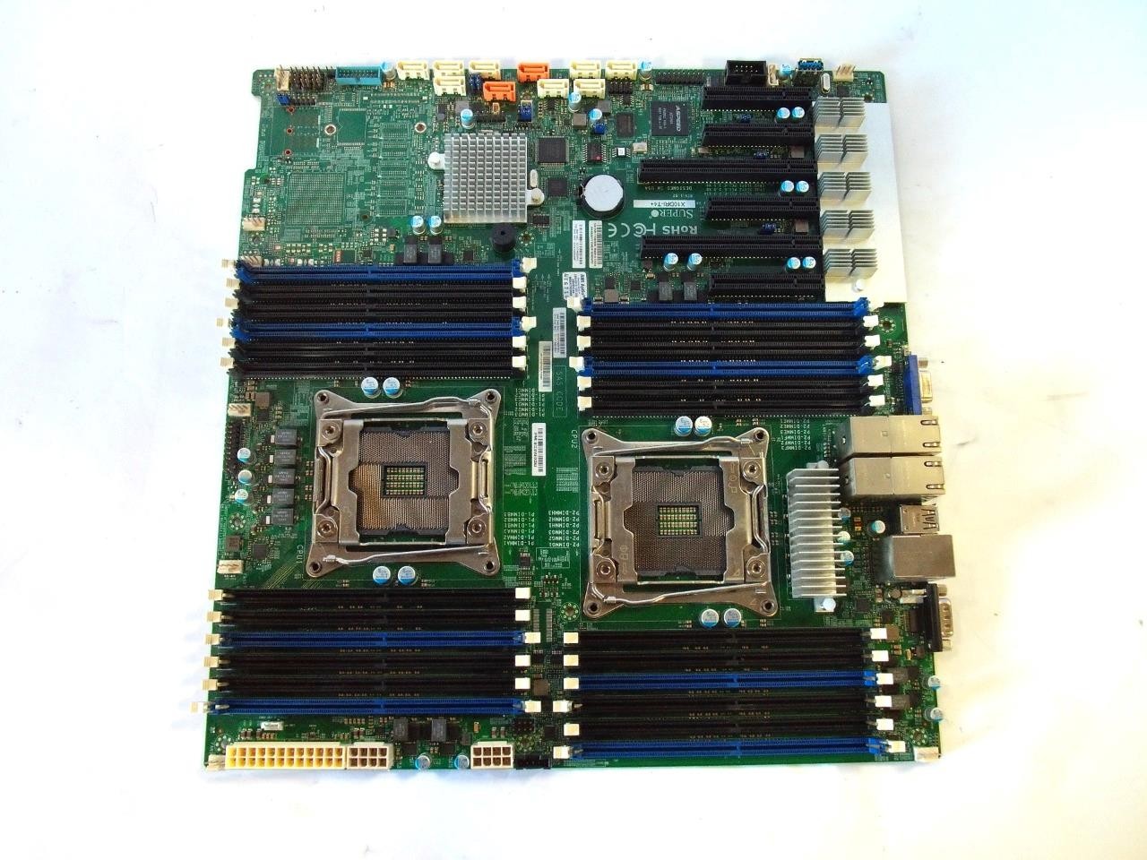 SuperMicro X10DRI-T4+ Dual Socket LGA 2011 DDR3 Server Motherboard SuperMicro X10DRI-T4+ Dual Socket LGA 2011 DDR3 Server Motherboard
